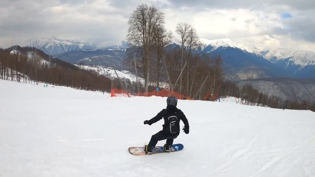 Friends skiing at Sochi / Roza Khutor 2020 (Russia) смотреть онлайн