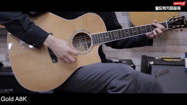 콜트 Cort Gold A6K VS A8K [Sound Sample] смотреть онлайн