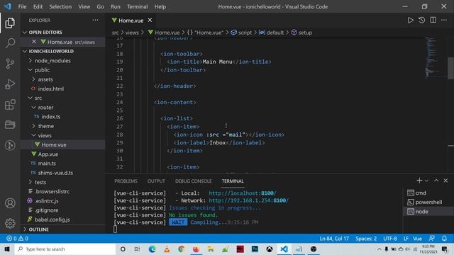 How to create a Navigation Drawer in Ionic and Vue JavaScript Framework? смотреть онлайн