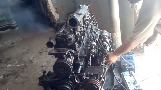 Первый пуск дизеля Д-260 после капитального ремонта смотреть онлайн