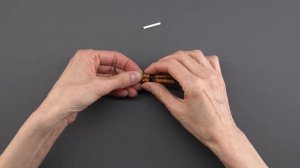 Как сделать мужской браслет из плетеного кожаного шнура