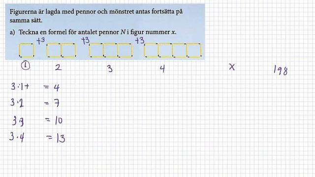 M Matematik 1c (Holmström) - Algebra och ekvationer - Formler смотреть онлайн