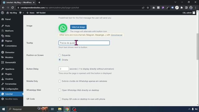 Como Instalar BOTÃO DE WHATSAPP em Site WordPress [Passo a Passo Atualizado] смотреть онлайн