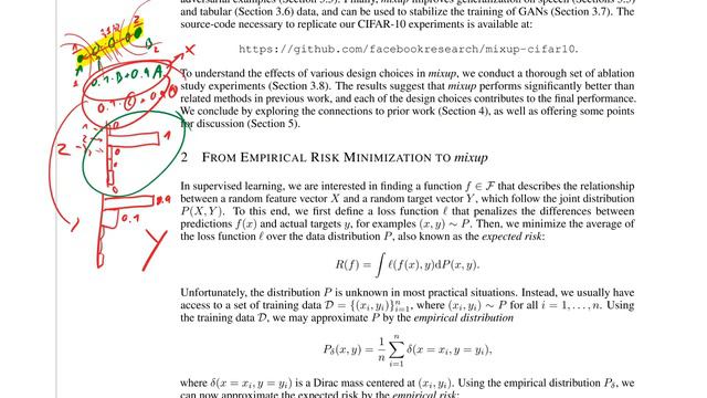 mixup: Beyond Empirical Risk Minimization (Paper Explained) смотреть онлайн