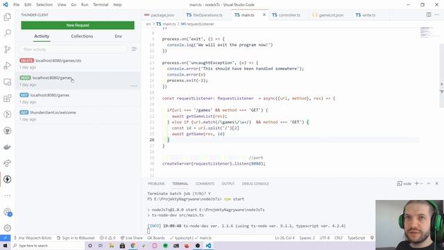 NodeJS with TypeScript - NodeJS API with TypeScript #4 смотреть онлайн