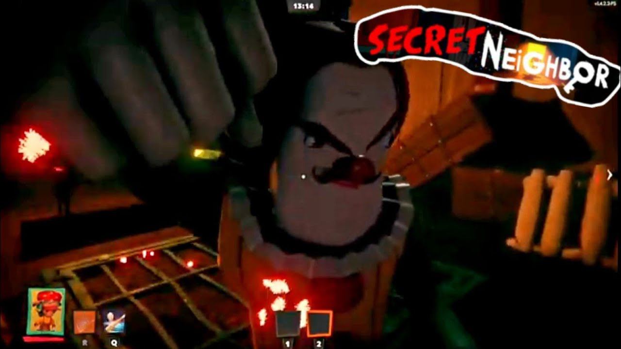 Играю в привет сосед по сети! Secret Neighbor смотреть онлайн