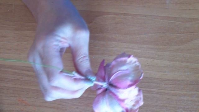 Натуральная кожа. Роза из велюра своими руками. Часть4. Ольга Канунникова смотреть онлайн