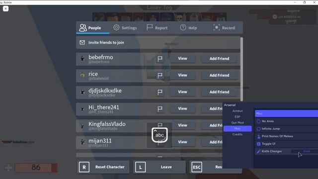Arsenal Script With Skin changer (Alinity) смотреть онлайн