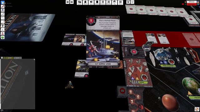 Star Wars: Rebellion + RotE | Full Playthrough | Tabletop Simulator | #3 смотреть онлайн