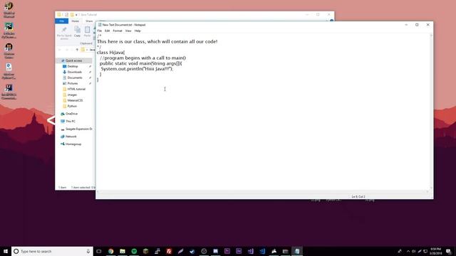Java Complete Tutorial Ep. 1 - Making Your First Program смотреть онлайн