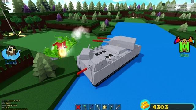 БОЛЬШИЕ ТАНКИ И ГОРОД ТАМПЛИЕРОВ Райдинга в Build a Boat Roblox смотреть онлайн