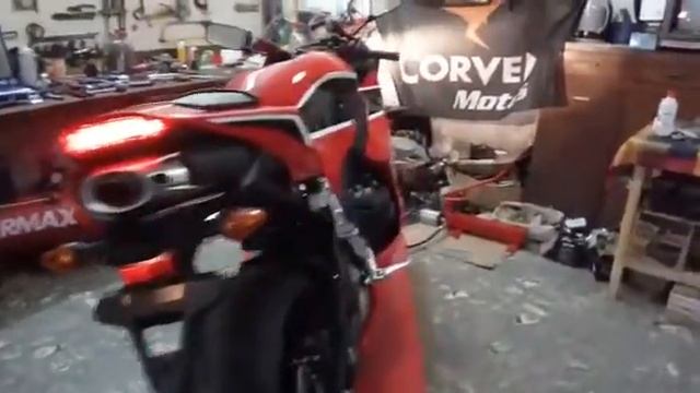 HONDA CBR-600 RR-2018 смотреть онлайн
