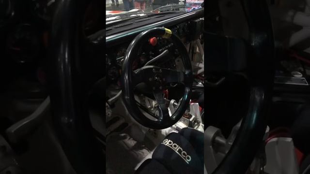 Audi Sport Quattro Rally car on display at Race Retro 2023. смотреть онлайн