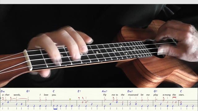 Ukulele Lesson Walking Bass (Fly Me To) смотреть онлайн