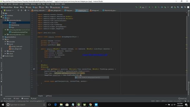 Custom Listview : Android Studio tutorial смотреть онлайн