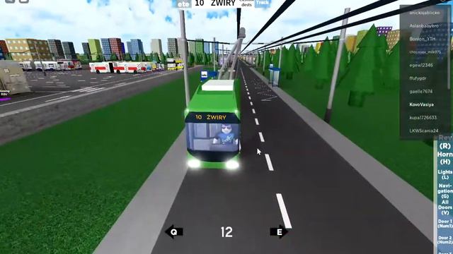 Roblox Троллейбусный маршрут 10 смотреть онлайн