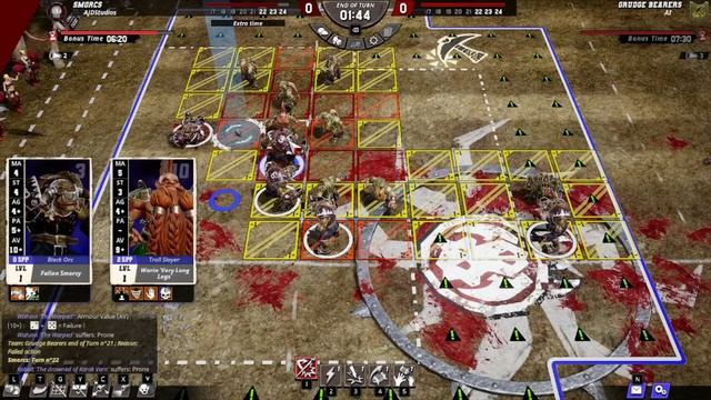 Blood Bowl 3 - second closed beta. First reactions and play against AI (was short on time) смотреть онлайн