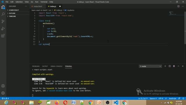 ReactJS ES6 | Class | Arrow | Functions | Let | ReactJS tutorial | Part - 5 | Tamil | 2020 смотреть онлайн