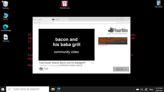 ?️ВИНДОВС С ВИРУСОМ Windows 10 OS ROBLOX РОБЛОКС НА РУССКОМ смотреть онлайн
