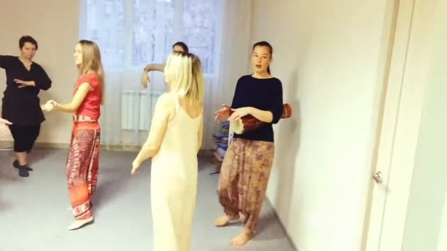 Танец 5 ритмов от Вилены Прекрасной в Центре Гармоничного развития "ВЛЮБВИ" смотреть онлайн