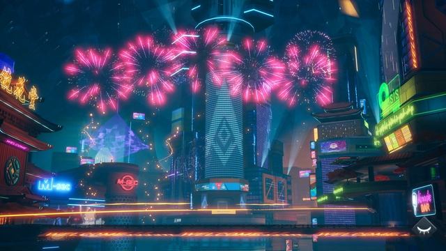 4K Tower Of Fantasy Mirroria Fireworks Show And OST