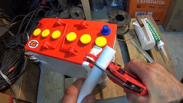 Как и чем запаять разбитый корпус аккумулятора