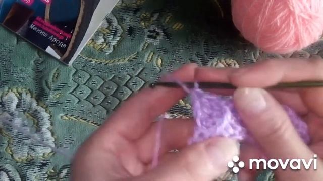 ЛЕГКИЙ узор крючком для начинающих#крючок#урокивязания смотреть онлайн