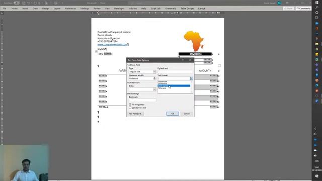 Microsoft 365 - Creating an invoice in Word смотреть онлайн