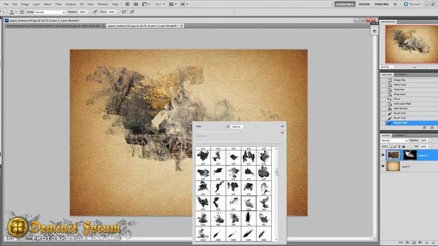 Как превратить фото в живопись в Фотошопе смотреть онлайн