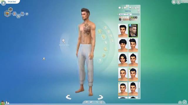 Готовый мужской скин Dylan Diaz для THE SIMS 4 смотреть онлайн