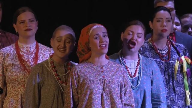 Девушка пела в церковном хоре - народный хор Саратовской консерватории смотреть онлайн