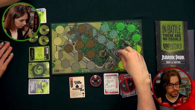 UNMATCHED - Дэдпул против Рапторов - ИГРАЕМ на Два в Кубе