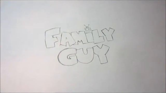 How To Draw Family Guy Letters смотреть онлайн