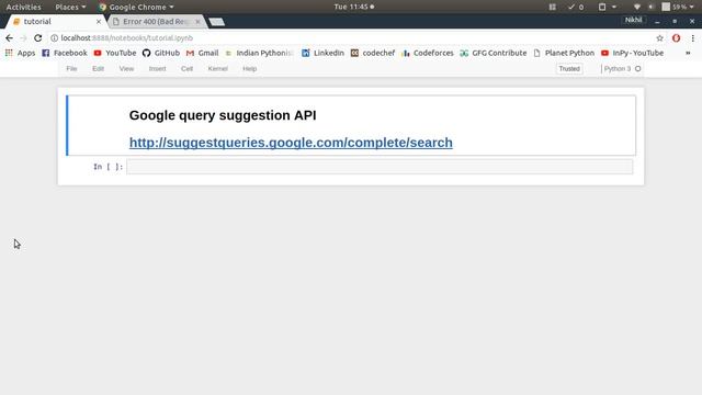 Google Search Query Suggestions API смотреть онлайн