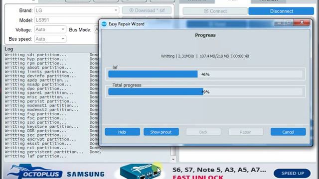 How to repair boot LG LS991 QDloader 9008 (after unsuccessful flash or downgrade) смотреть онлайн