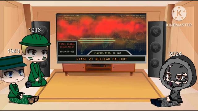 WW2 and WW1 soldiers react to WW3 with ww3 survivor(rushed this one) смотреть онлайн