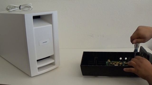 BOSE ACOUSTIMASS 6 III DISMANTLING TAKE APART TEAR DOWN DIY REPAIR смотреть онлайн