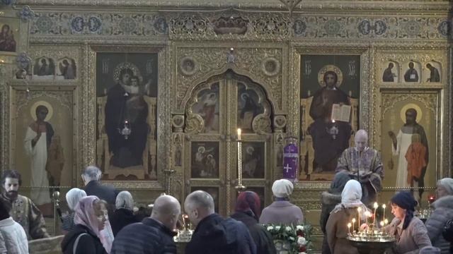 11.03.2023 Литургия и панихида. Поминовение усопших смотреть онлайн