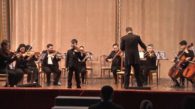 Sagadat Omargazin (8 y.o.). J.B.Accolay Concerto in A minor смотреть онлайн