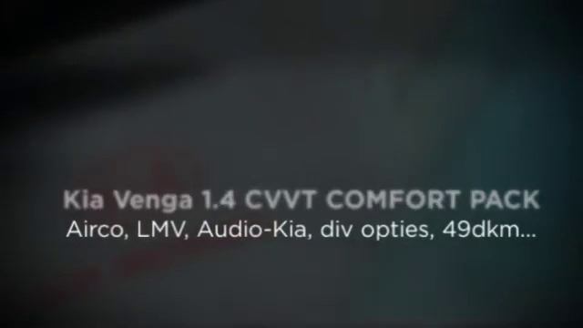 Kia Venga 1.4 CVVT COMFORT PACK Airco/LMV/49dkm... смотреть онлайн