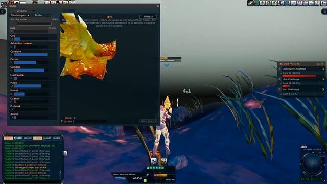 Jori Codex Hunt on Planet Arkadia, ENtropia Universe смотреть онлайн