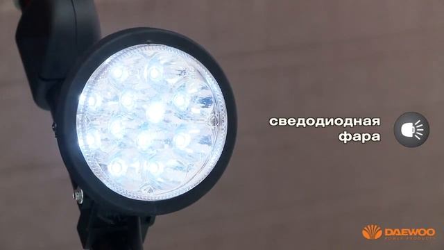 Электрический снегоуборщик DAEWOO DAST 2600E в работе смотреть онлайн