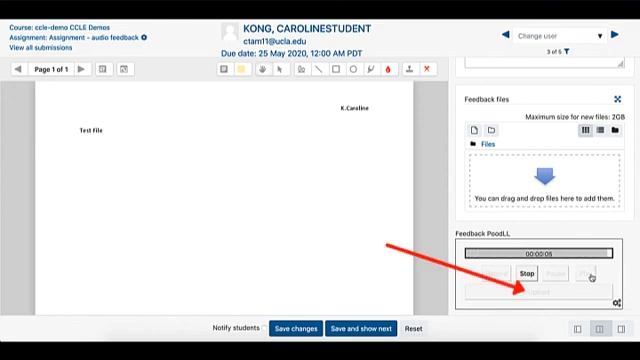 Audio Feedback for CCLE Assignment and Turnitin Activities смотреть онлайн