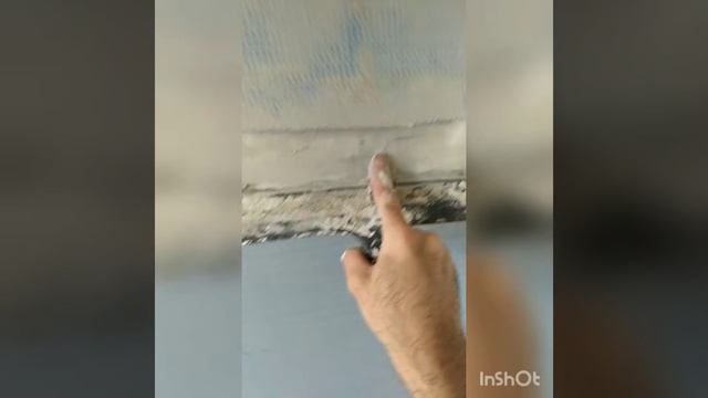 шпаклювання  стін під фон і покраску...