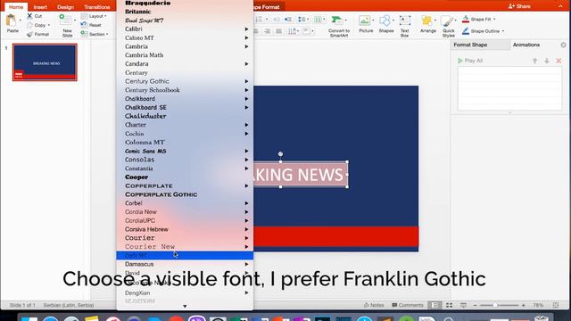 How to Create a Looping News Animation in PowerPoint смотреть онлайн