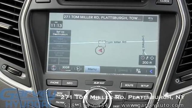 Quick Demonstration How To Use Navigation In Your New Hyundai (2013 Santa Fe) Feat. Adam Brunell