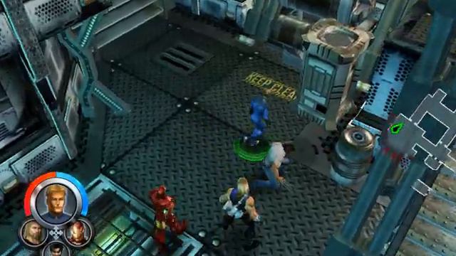 MARVEL ULTIMATE ALLIANCE часть 3 исследование корабля смотреть онлайн