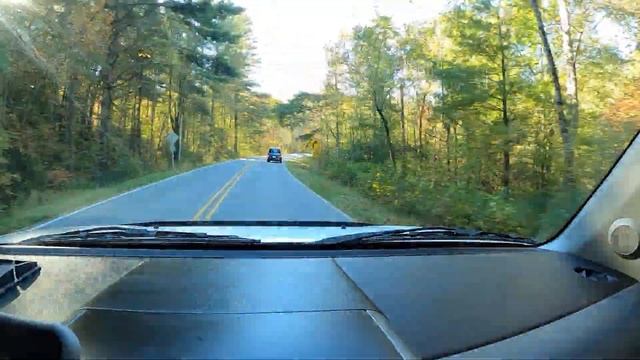 Timelapse - driving behind a Honda Element with Ursa Minor Camper Top смотреть онлайн