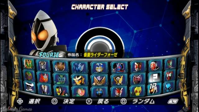 All Character Kamen Rider Super Climax Mod Heroes Generation PSP Emulator смотреть онлайн