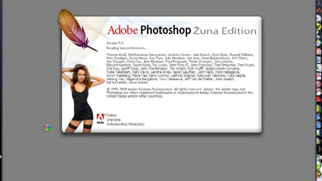 Adobe Photoshop CS2 - new splash screen смотреть онлайн